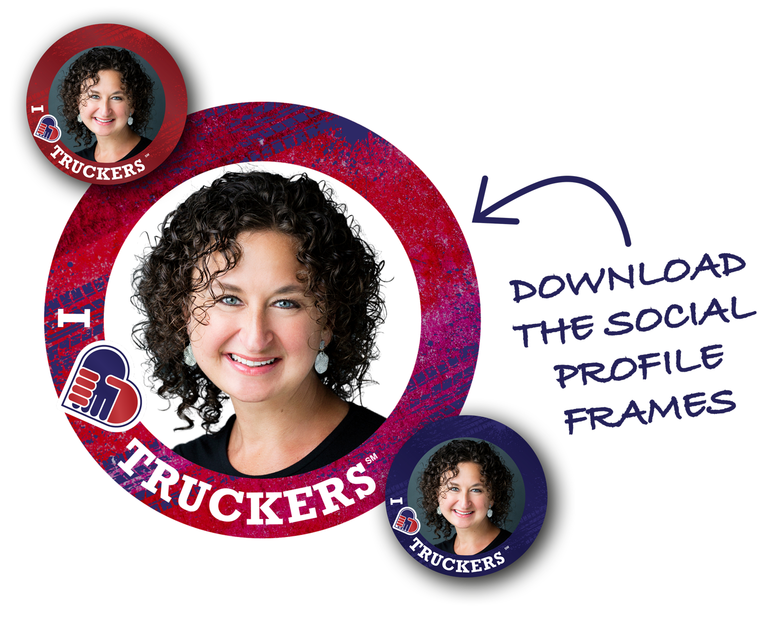 I Heart Truckers - Frames